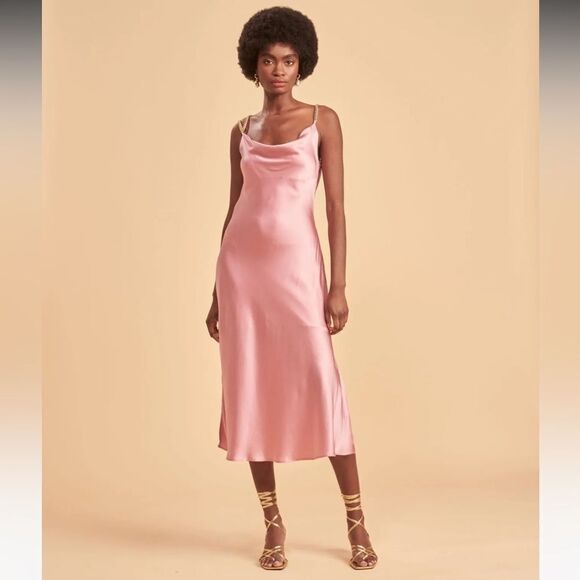 REVOLVE Aiifos Talia Dress in Rose NWT - Picture 1 of 10